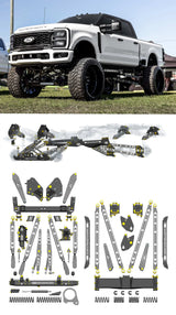 Any Level Lift - Base System, 0"-13": F-250/F-350, Single Rear Wheel (2023+) WHOLESALE Any Level Lift