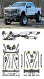 Any Level Lift - Base System, 0"-13": F-250/F-350, Single Rear Wheel (2023+) WHOLESALE Any Level Lift