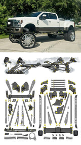 Any Level Lift - Base System, 0"-13": F-350 Dual Rear Wheel (2017-2022) Any Level Lift