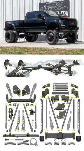 Any Level Lift - Base System, 0"-13": F-450 Dual Rear Wheel (2017-2018) WHOLESALE Any Level Lift