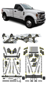 Any Level Lift - Base System, 0"-13": F-450 Dual Rear Wheel (2017-2018) Any Level Lift