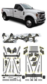 Any Level Lift - Base System, 0"-13": F-450 Dual Rear Wheel (2017-2018) WHOLESALE Any Level Lift