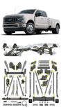 Any Level Lift - Base System, 0"-13": F-450 Dual Rear Wheel (2023+) Any Level Lift