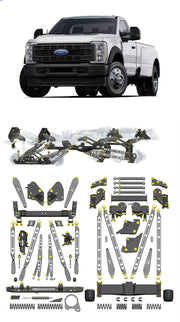 Any Level Lift - Base System, 0"-13": F-450 Dual Rear Wheel (2023+) Any Level Lift