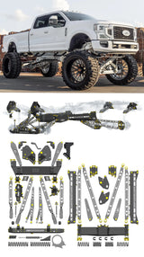 Any Level Lift - Base System, 4"-17": F-250/F-350, Single Rear Wheel (2017-2022) WHOLESALE Any Level Lift