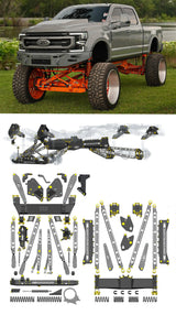 Any Level Lift - Base System, 4"-17": F-250/F-350, Single Rear Wheel (2017-2022) WHOLESALE Any Level Lift