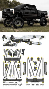 Any Level Lift - Base System, 4"-17": F-250/F-350, Single Rear Wheel (2023+) WHOLESALE Any Level Lift
