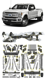 Any Level Lift - Base System, 4"-17": F-350 Dual Rear Wheel (2017-2022) Any Level Lift