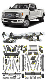 Any Level Lift - Base System, 4"-17": F-450 Dual Rear Wheel (2017-2018) WHOLESALE Any Level Lift