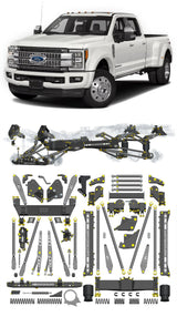Any Level Lift - Base System, 4"-17": F-450 Dual Rear Wheel (2017-2018) WHOLESALE Any Level Lift