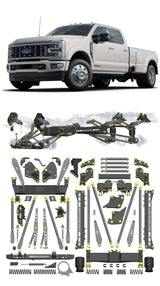 Any Level Lift - Base System, 4"-17": F-450 Dual Rear Wheel (2023+) WHOLESALE Any Level Lift