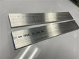 2 pieces 1/4" X 2" ALUMINUM 6061 FLAT BAR 12" long T6511 Solid Mill Stock AC/DC WIRE AND SUPPLY