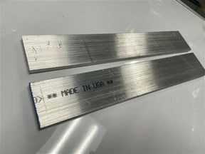 2 pieces 1/4" X 2" ALUMINUM 6061 FLAT BAR 36" long T6511 Extruded Mill Stock AC/DC WIRE AND SUPPLY