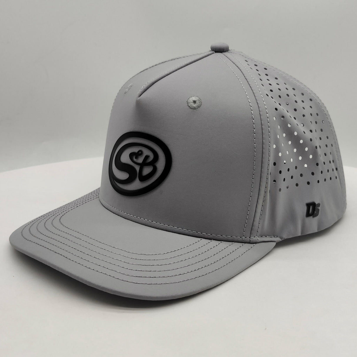 S&B Grey Performance Snapback Hat S&B