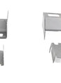 AMD Front & Rear Torque Box Set 4 Piece Dodge Plymouth B-Body 1966-1970 X439-1466-4S