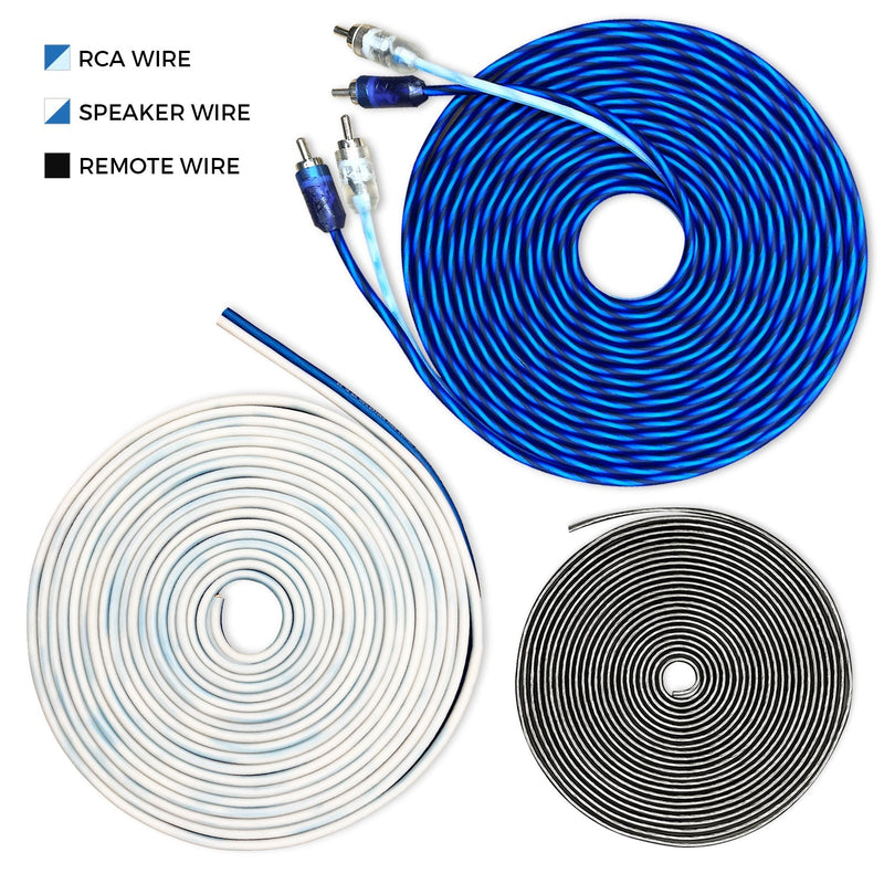AMPKIT-4GA-ELITE // 4 Gauge 2000 Watt Amp Wiring Kit (OFC) CT Sounds