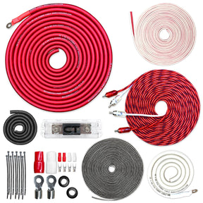 AMPKIT-4GA-PRO // 4 Gauge 1250 Watt Amp Wiring Kit CT Sounds