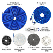 AMPKIT-8GA-ELITE // 8 Gauge 1000 Watt Amp Wiring Kit (OFC) CT Sounds