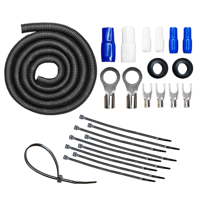 AMPKIT-8GA-ELITE // 8 Gauge 1000 Watt Amp Wiring Kit (OFC) CT Sounds