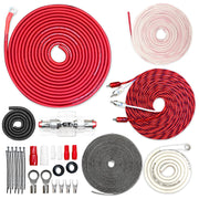 AMPKIT-8GA-PRO // 8 Gauge 800 Watt Amp Wiring Kit CT Sounds