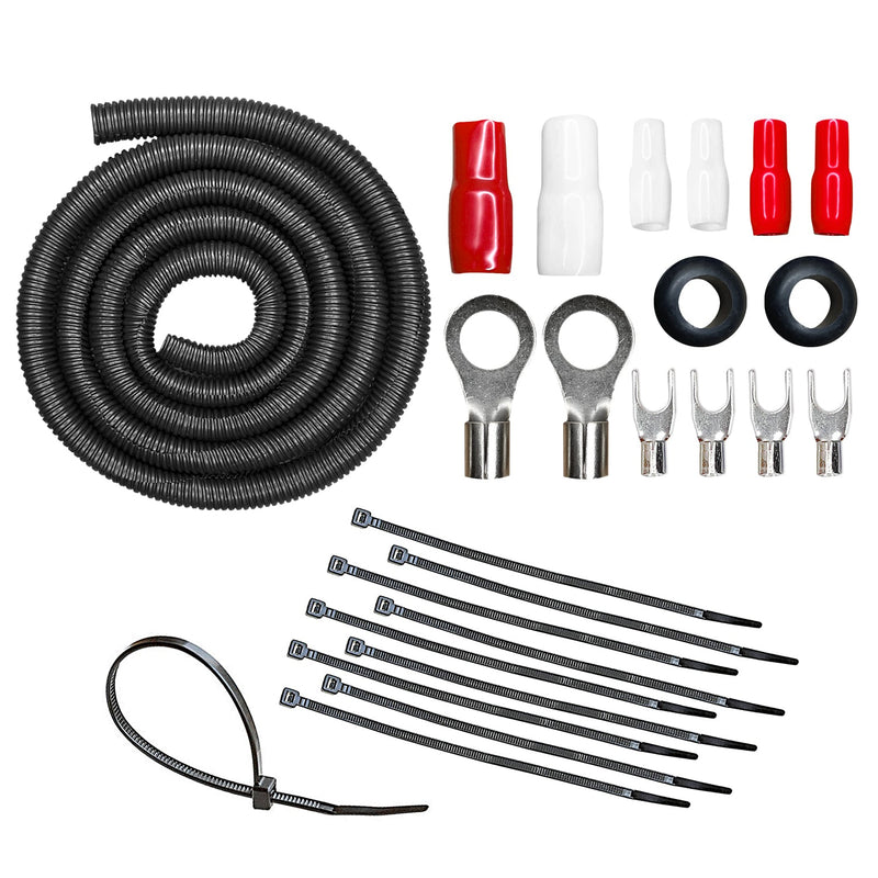 AMPKIT-8GA-PRO // 8 Gauge 800 Watt Amp Wiring Kit CT Sounds