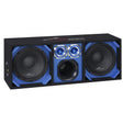 Audiopipe AP-CHU-1028BLU High Powered 10" Vented Chuchero Enclosure Audiopipe