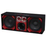 Audiopipe AP-CHU-1028RED High Powered 10" Vented Chuchero Enclosure Audiopipe