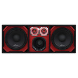 Audiopipe AP-CHU-1028RED High Powered 10" Vented Chuchero Enclosure Audiopipe