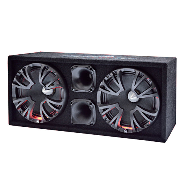 High Performance Sealed Enclosure (AP-CHULD-102), Sold individually Audiopipe
