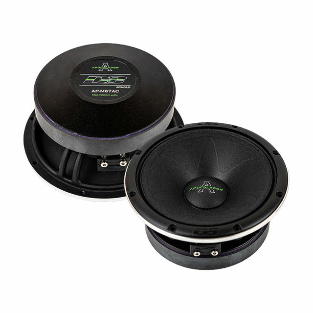 Deaf Bonce Apocalypse AP-M67AC 6.5" 300W RMS Arnold Midrange Speakers (Pair) Deaf Bonce