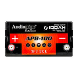 Deep Cycle 100AH 12V Power Cell (APB-100) Audiopipe