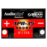 Audiopipe APB-35 Deep Cycle 35AH 12V Power Cell Battery Audiopipe
