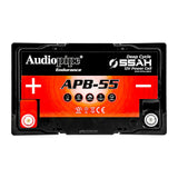 Deep Cycle 55AH 12V Power Cell (APB-55) Audiopipe