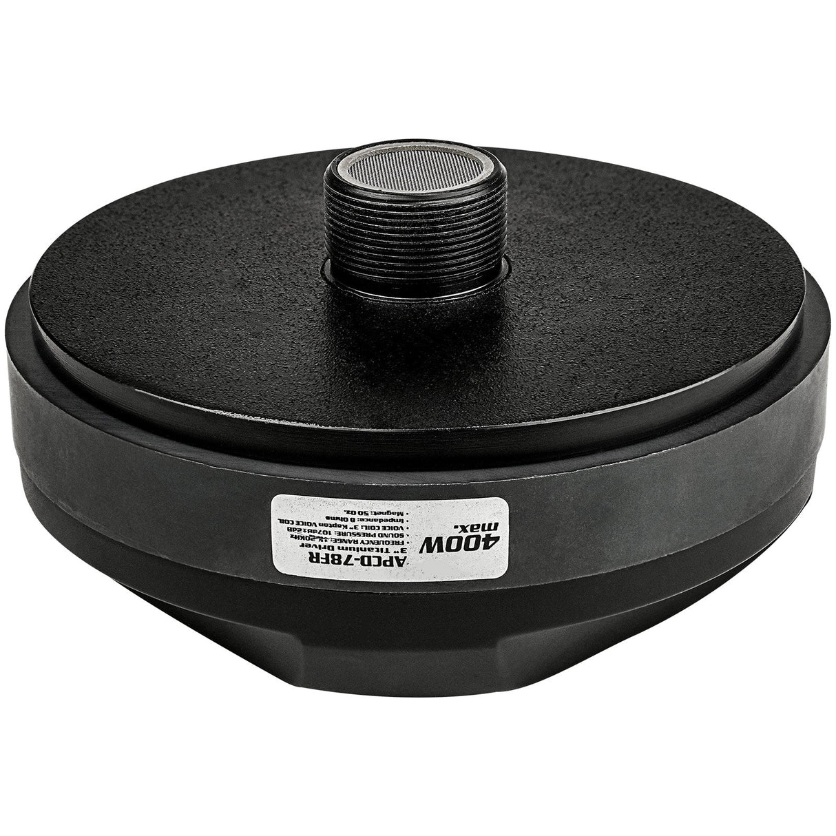400 Watts Titanium Compression Driver (APCD-78FR), Sold individually Audiopipe