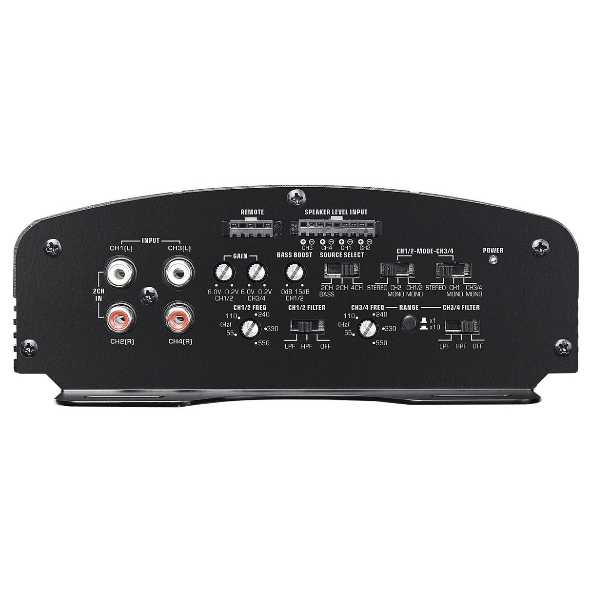4 Chanel Mofset Power Amplifier (APCLE-2004) Audiopipe