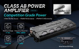 4 Channel Class A/B Mosfet Power Amplifier (APDLO-2504) Audiopipe