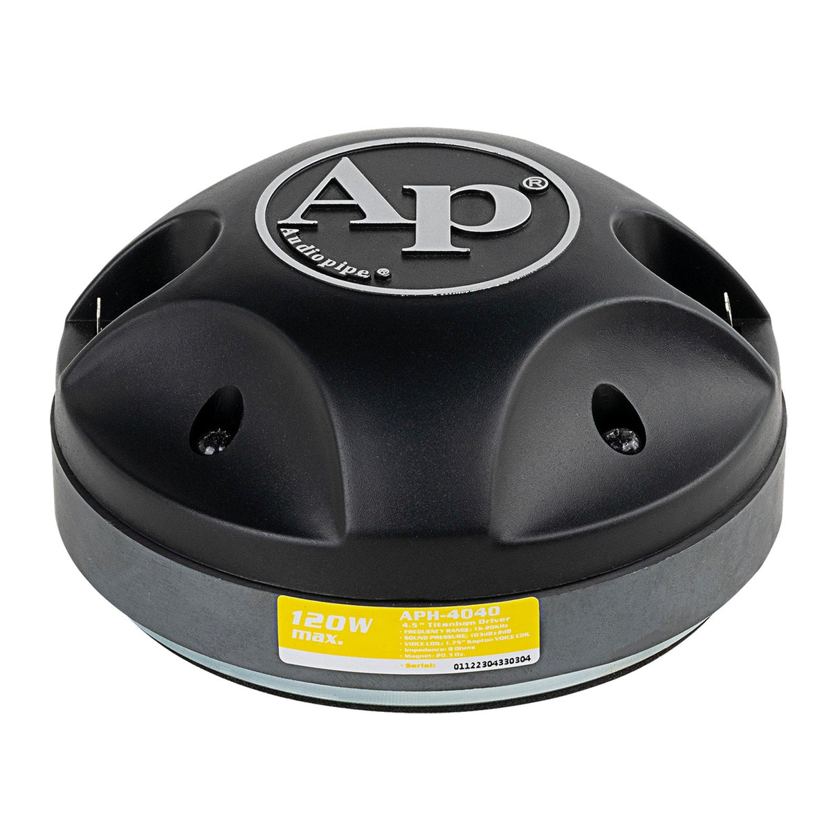 4.5” Titanium Driver (APH-4040), Sold individually Audiopipe
