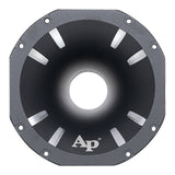 8” High Frequency Aluminum Horn (APH-7750BO-H), Sold individually Audiopipe