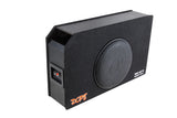 Alphasonik DCP8 8" 350W RMS Slim Loaded Subwoofer Port Bass Enclosure Alphasonik