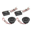 High Frequency Tweeter with Kapton Former Voice Coil (APHE-T250), Sold in pairs Audiopipe