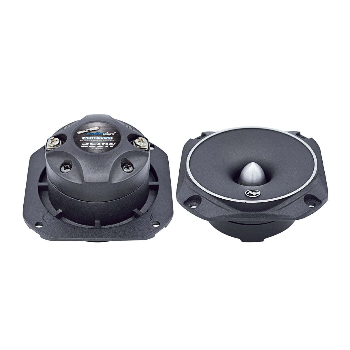 3.3" Super High Frequency Titanium Tweeter (APHE-T750), Sold in pairs Audiopipe