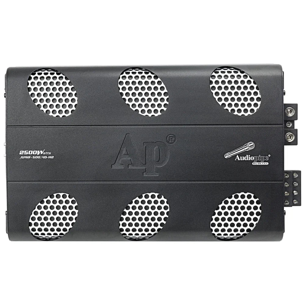 Audiopipe APHF-500.4D-H2 4-Channel Full Range Amplifier Audiopipe