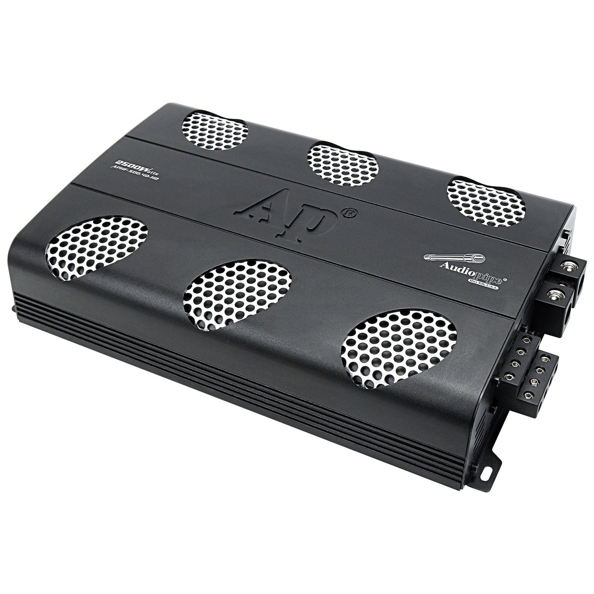 APHF-500.4D-H2 2500 Watts Full Range Class D Mosfet Amplifier 2 Ohms Audiopipe
