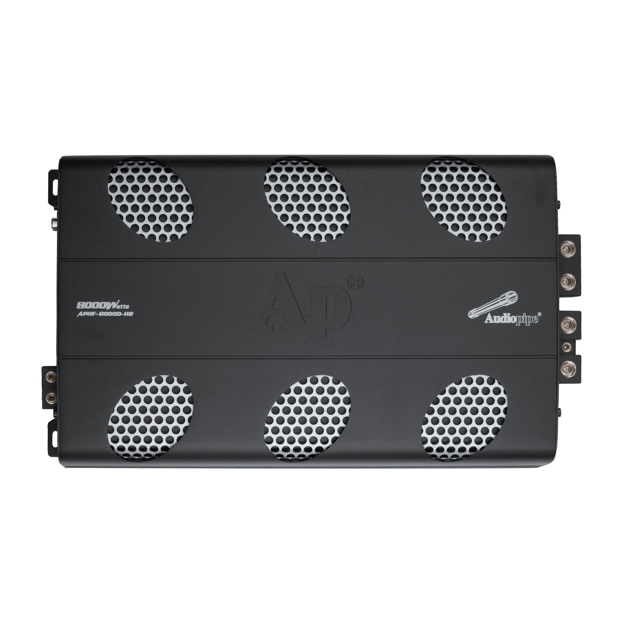 8000 Watts Full Range Class D Mosfet Amplifier (APHF-8000D-H2) Audiopipe