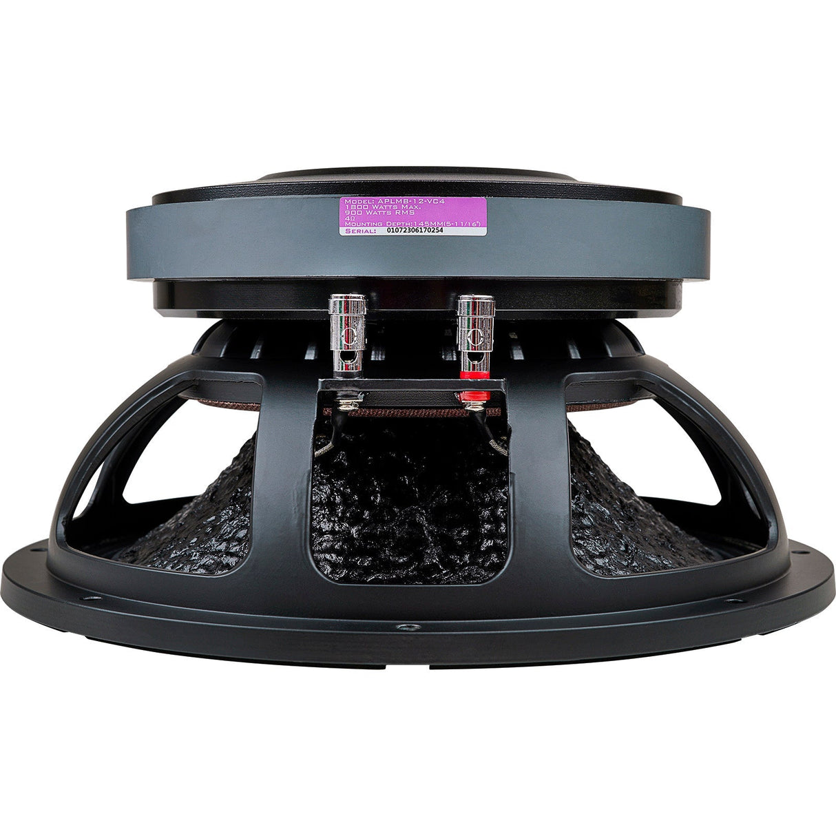 12" Mid-Low Frequency Loudspeaker 4 Ohms (APLMB-12-VC4), Sold individually Audiopipe