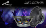 12" Mid-Low Frequency Loudspeaker (APLMB-12),  Sold individually Audiopipe
