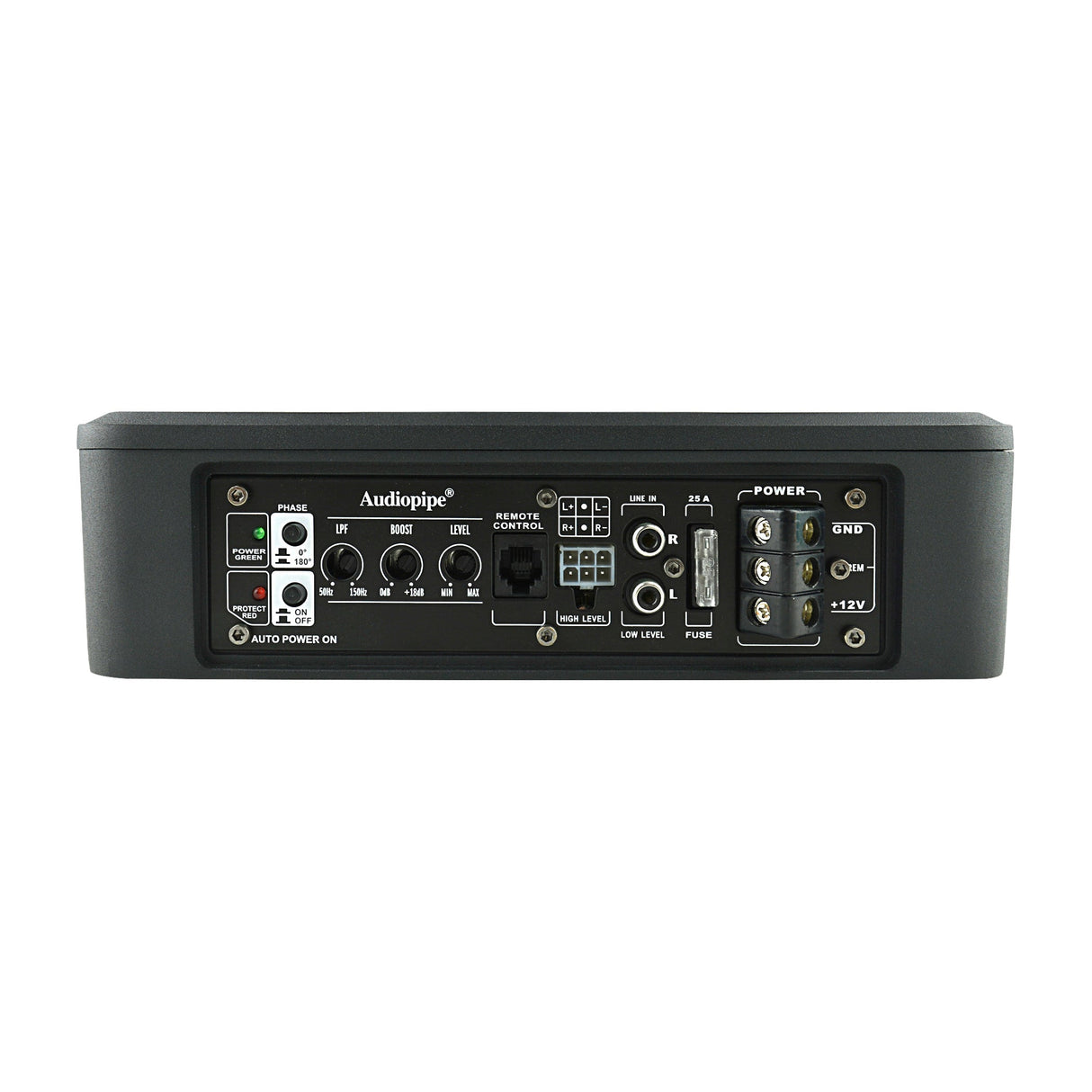 8" Low Profile Amplified Subwoofer (APLP-8300) Audiopipe