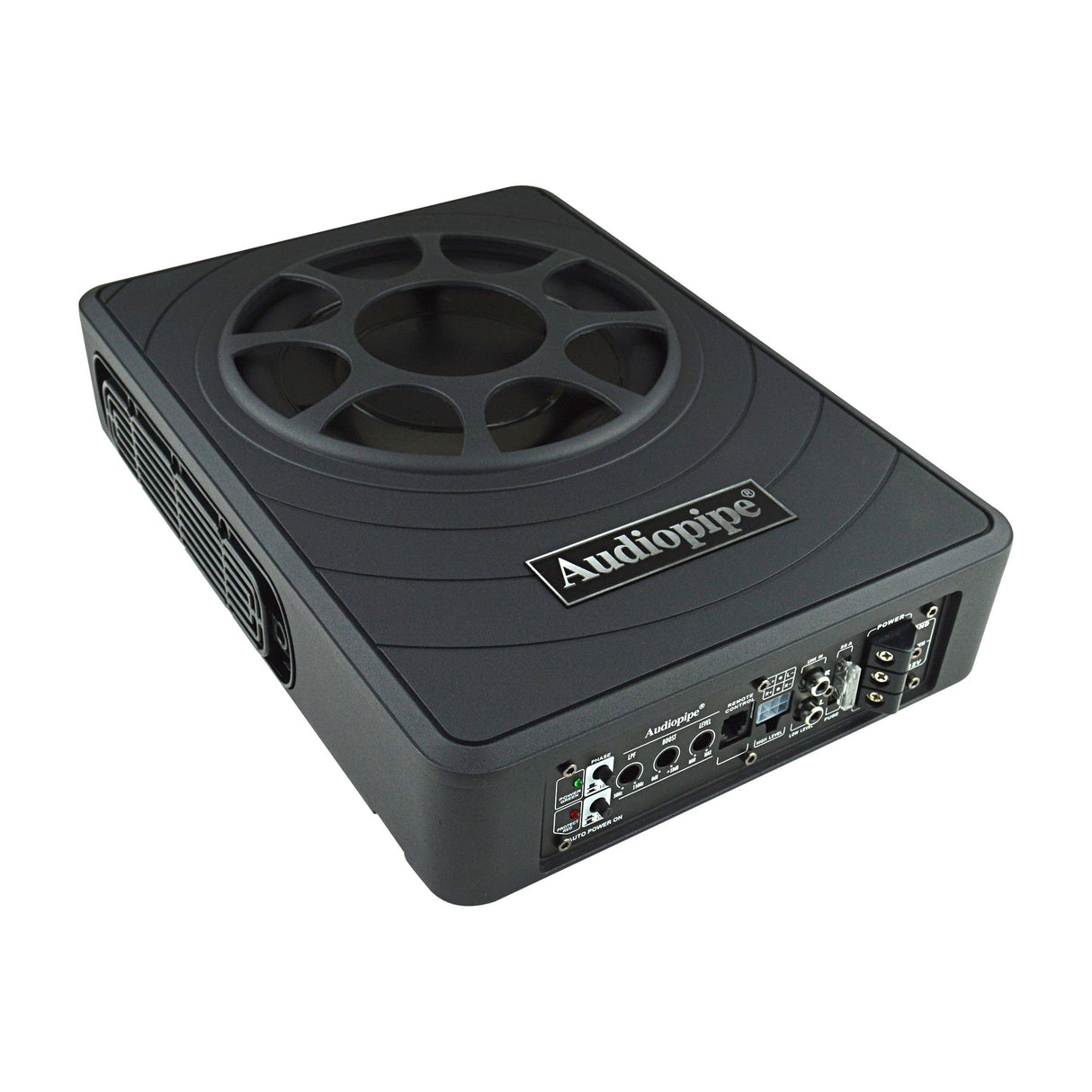 8" Low Profile Amplified Subwoofer (APLP-8300) Audiopipe