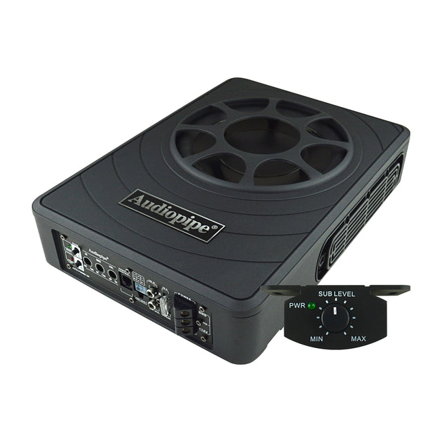8" Low Profile Amplified Subwoofer (APLP-8300) Audiopipe