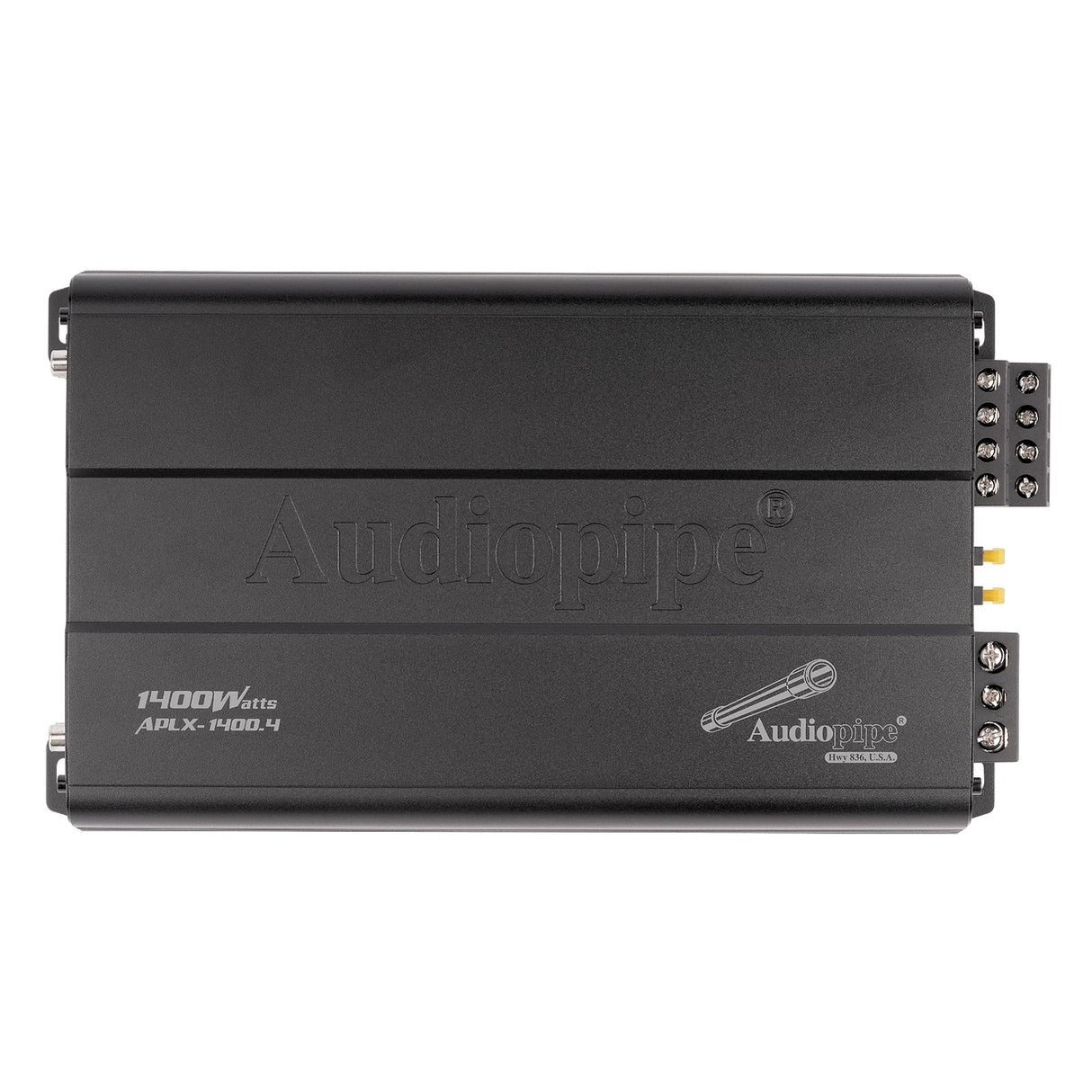 4-Channel Class A/B Mosfet Amplifier (APLX-1400.4) Audiopipe